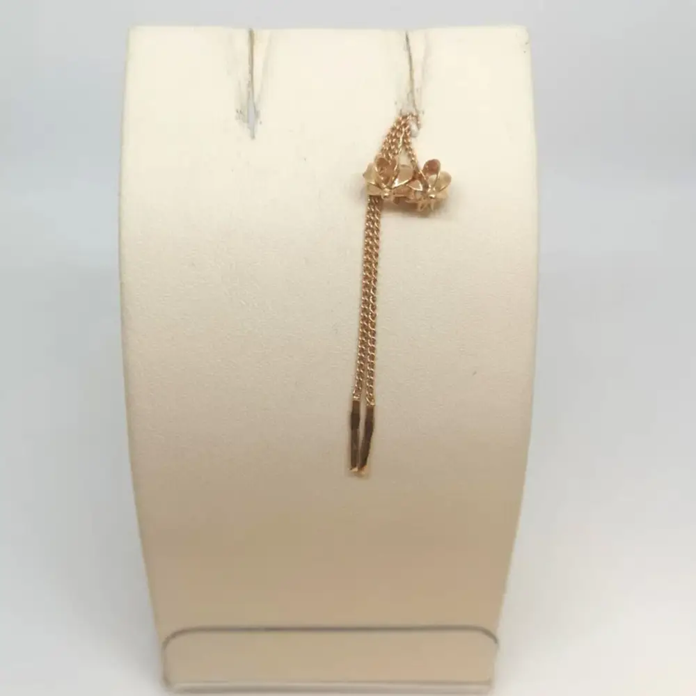 Серьги из красного золота 585 пробы