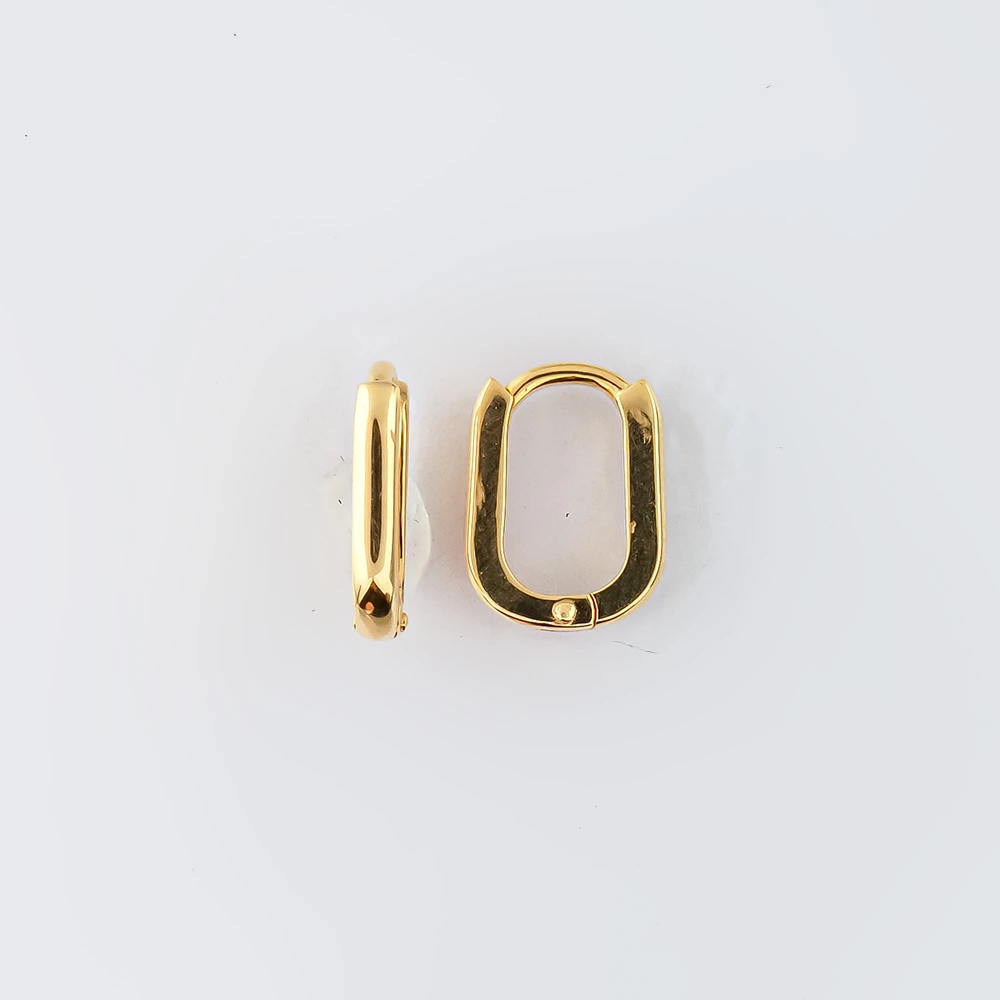 Серьги из желтого золота 585 пробы