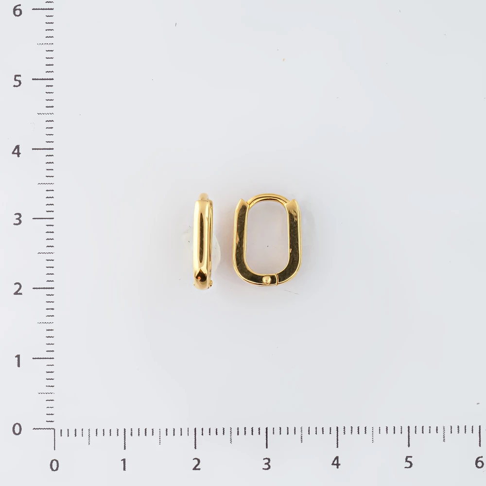 Серьги из желтого золота 585 пробы