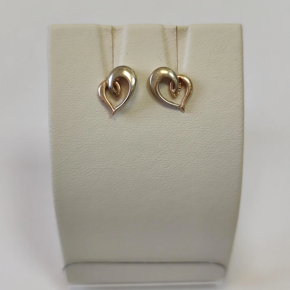 Серьги из красного золота 585 пробы