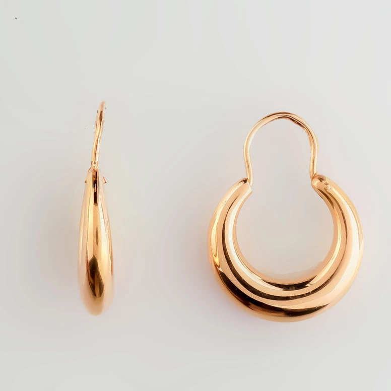Серьги из красного золота 585 пробы