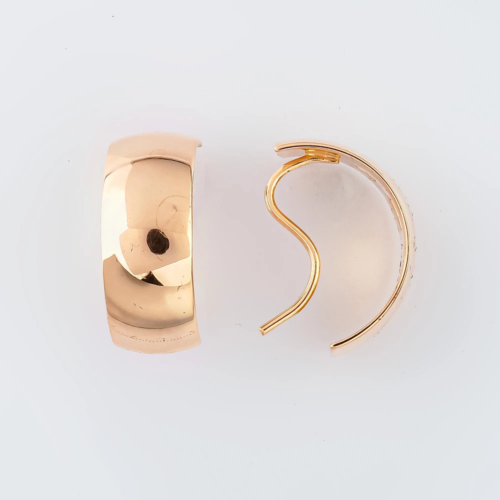 Серьги из красного золота 583 пробы