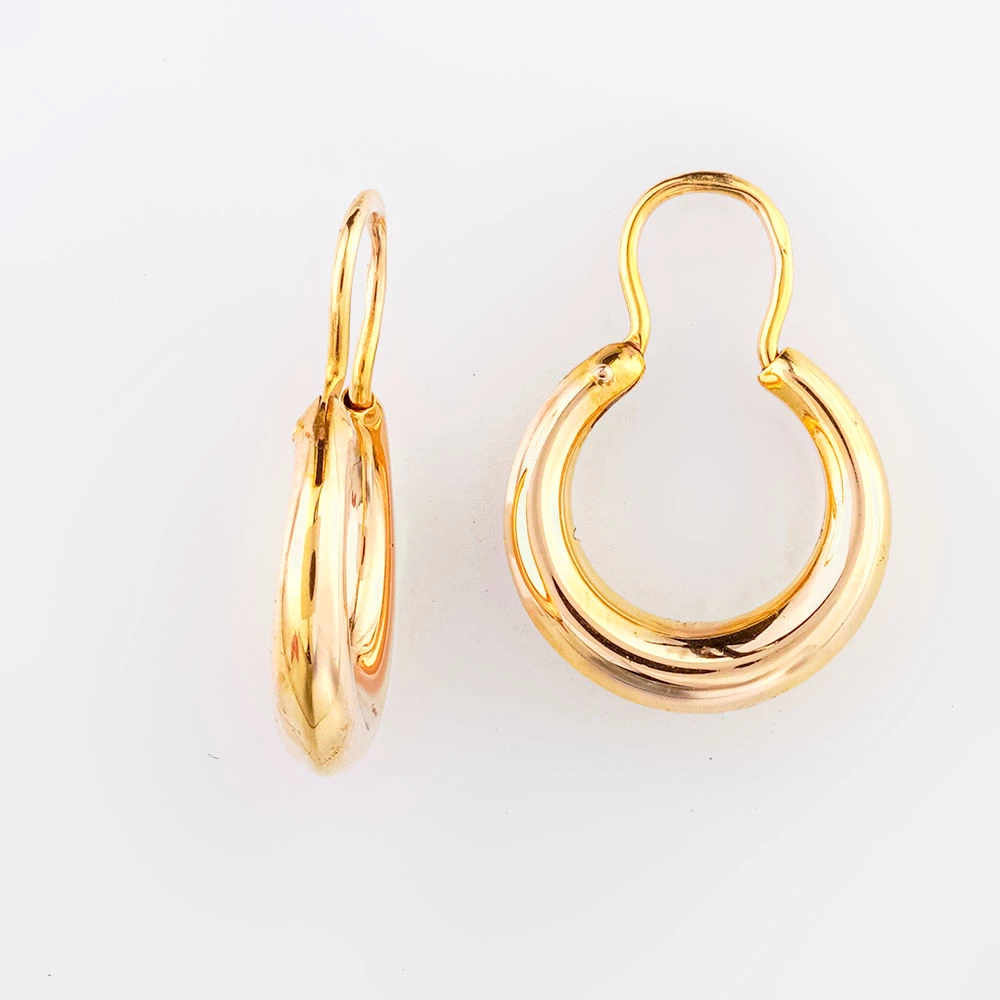 Серьги из красного золота 583 пробы