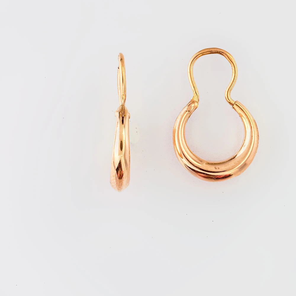 Серьги из красного золота 585 пробы