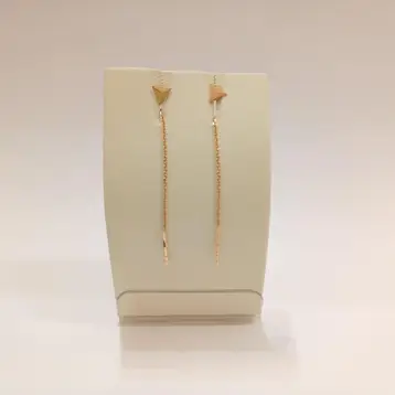 Серьги из красного золота 585 пробы