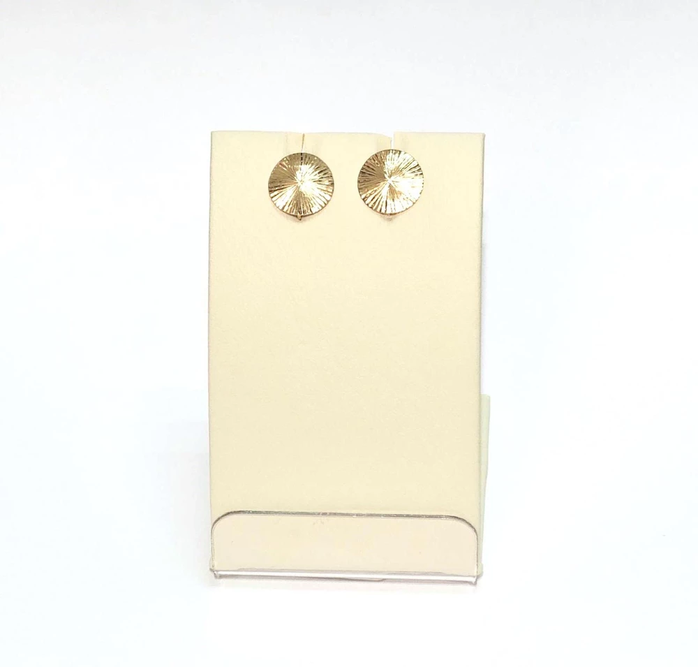 Серьги из красного золота 585 пробы