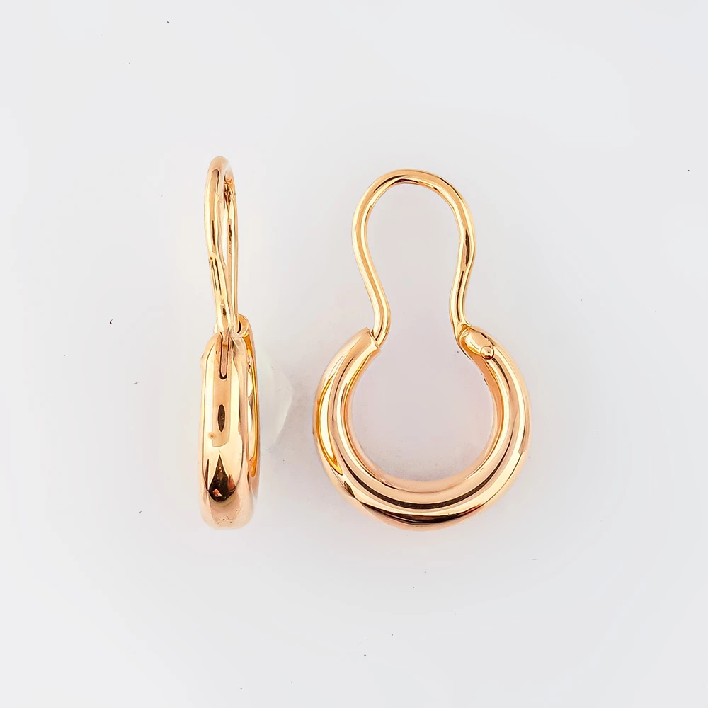 Серьги из красного золота 585 пробы