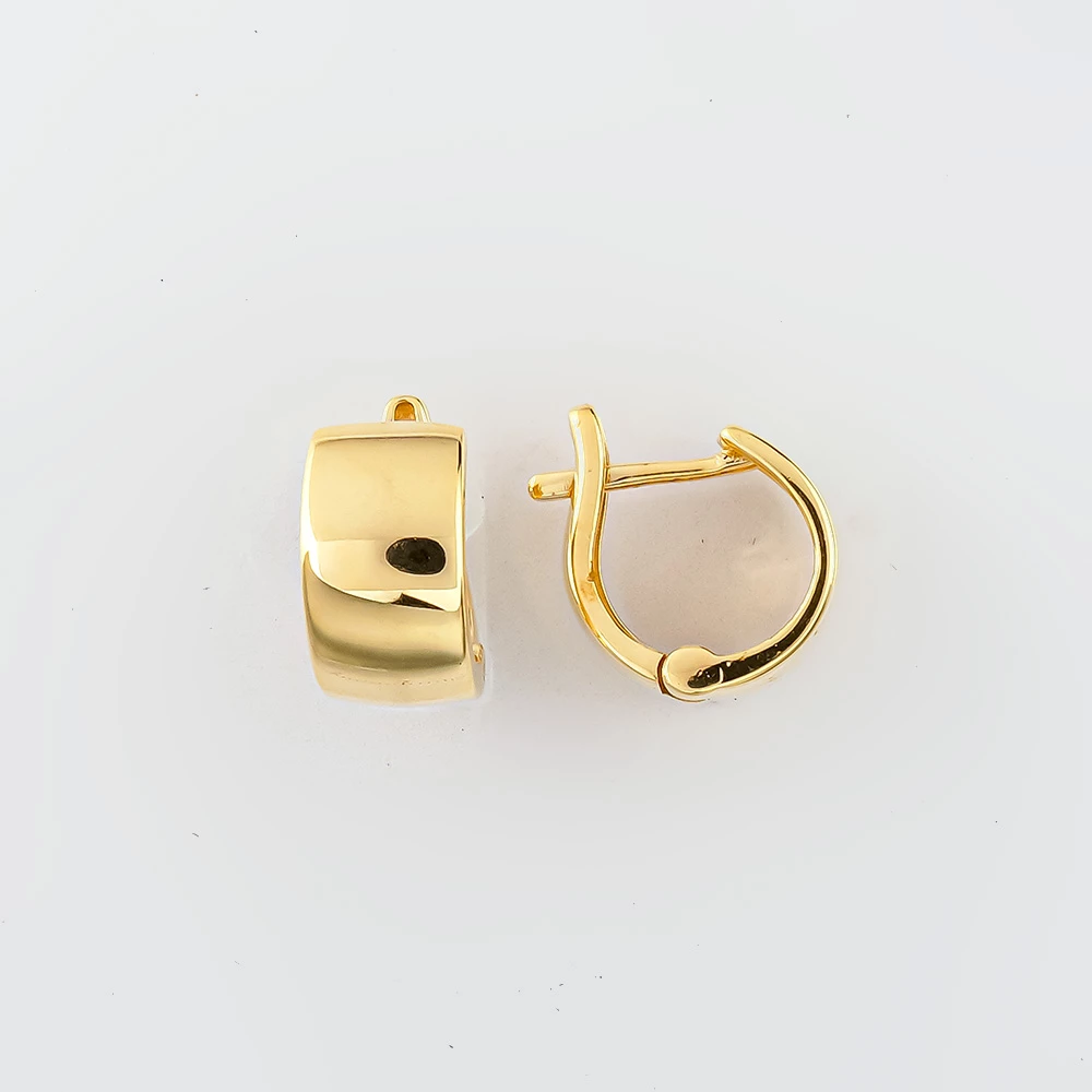 Серьги из желтого золота 585 пробы