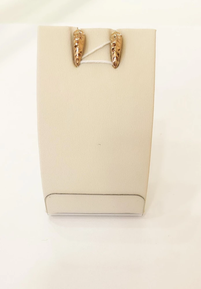 Серьги из красного золота 585 пробы