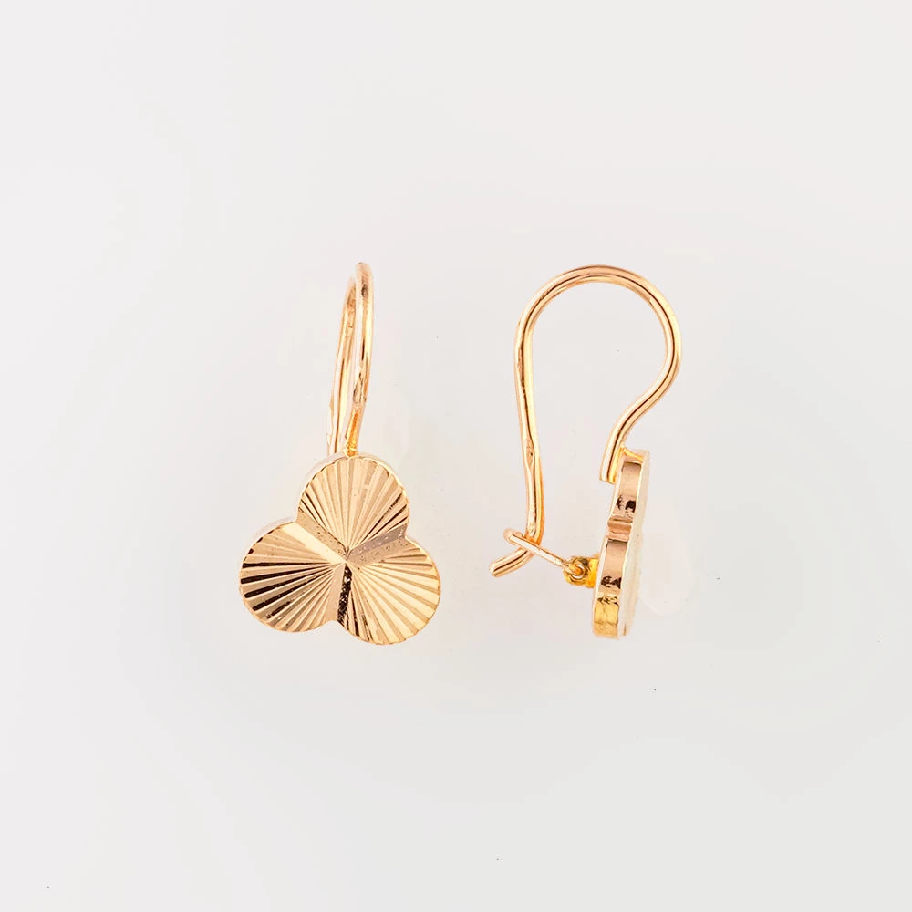 Серьги из красного золота 583 пробы