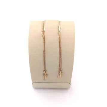 Серьги из красного золота 585 пробы