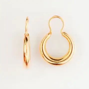 Серьги из красного золота 585 пробы