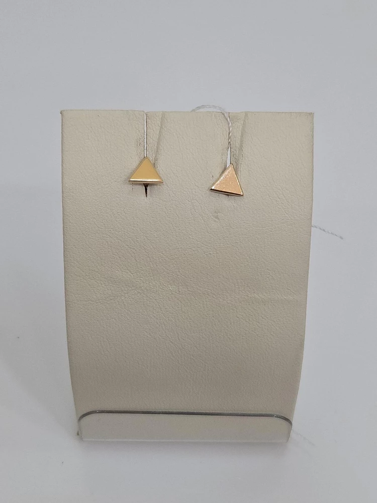 Серьги из красного золота 585 пробы