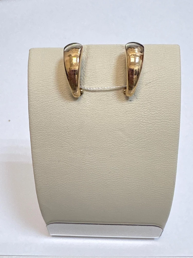 Серьги из красного золота 585 пробы