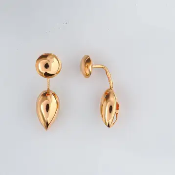 Серьги из красного золота 585 пробы