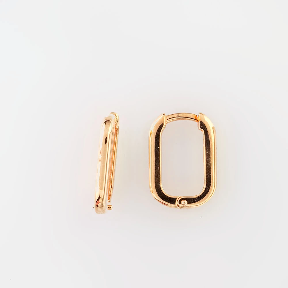 Серьги из красного золота 585 пробы