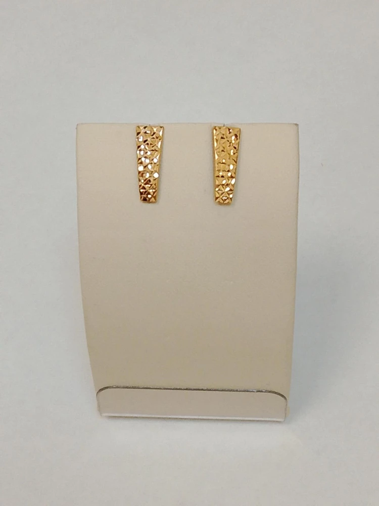 Серьги из красного золота 585 пробы