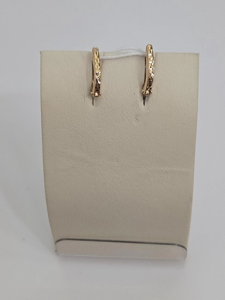 Серьги из красного золота 585 пробы