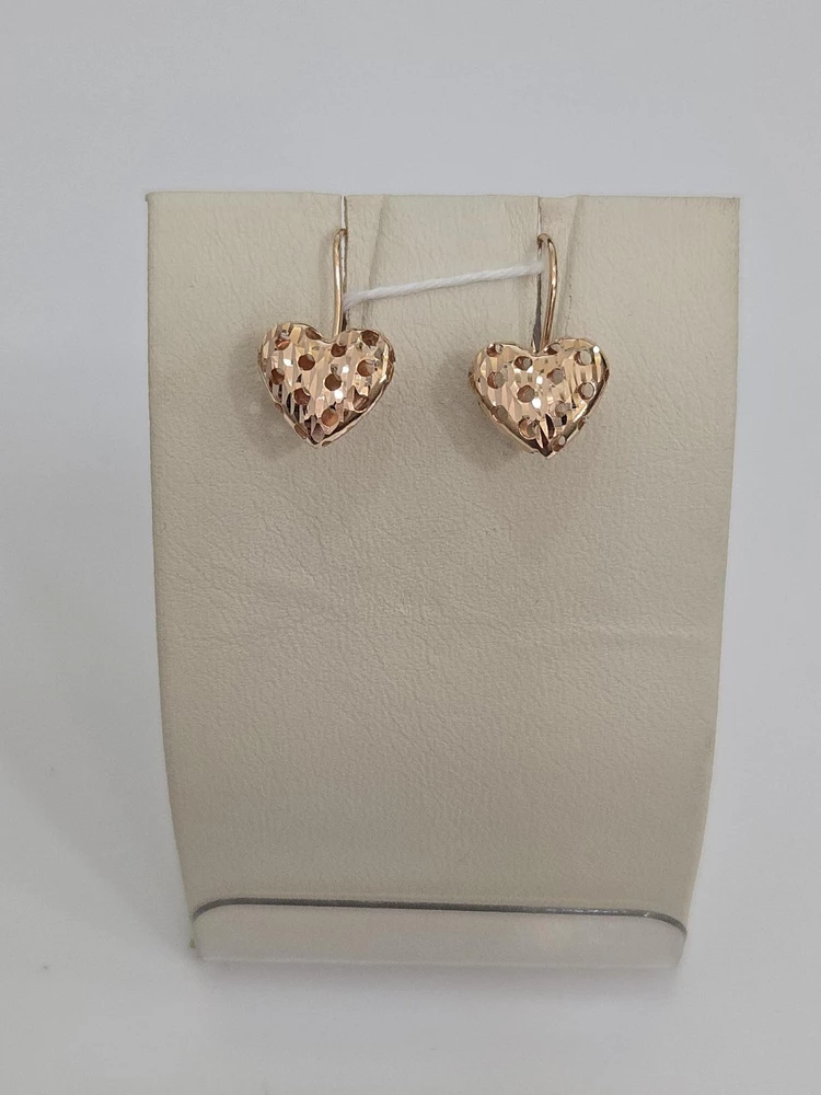 Серьги из белого золота 585 пробы