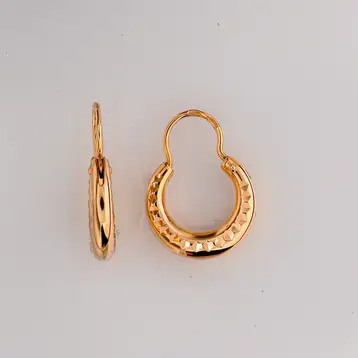 Серьги из красного золота 585 пробы