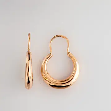 Серьги из красного золота 585 пробы