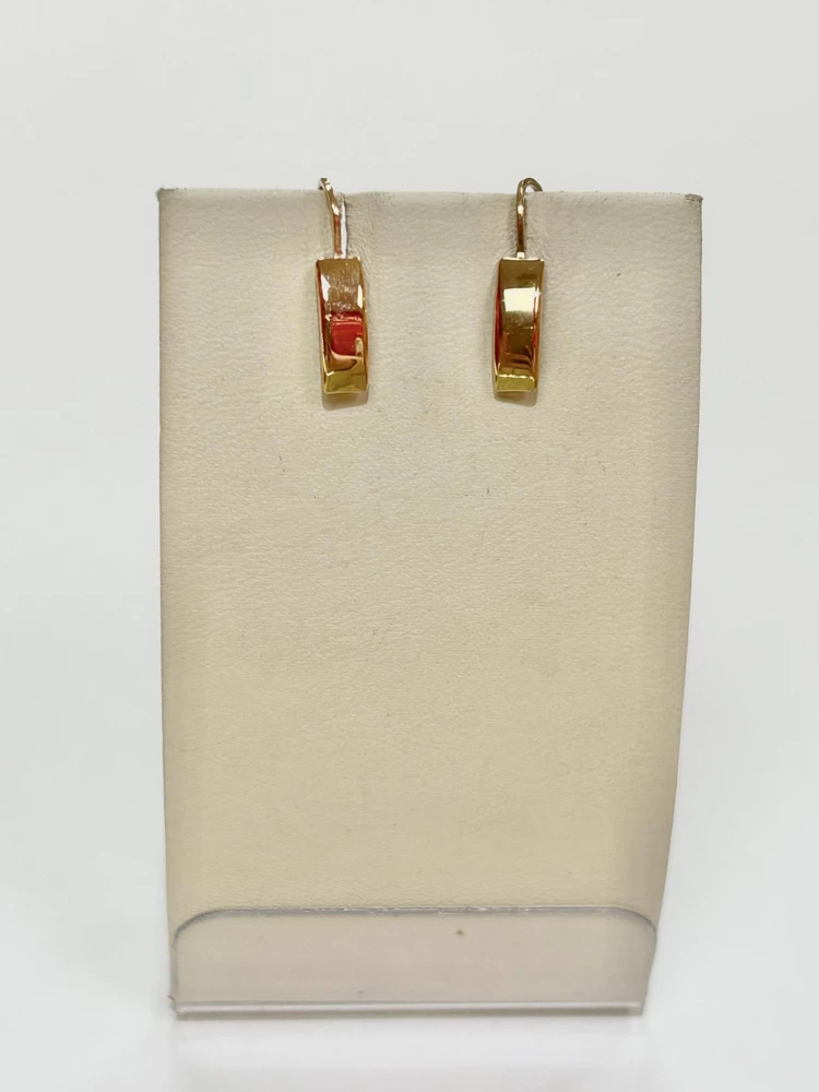 Серьги из красного золота 585 пробы