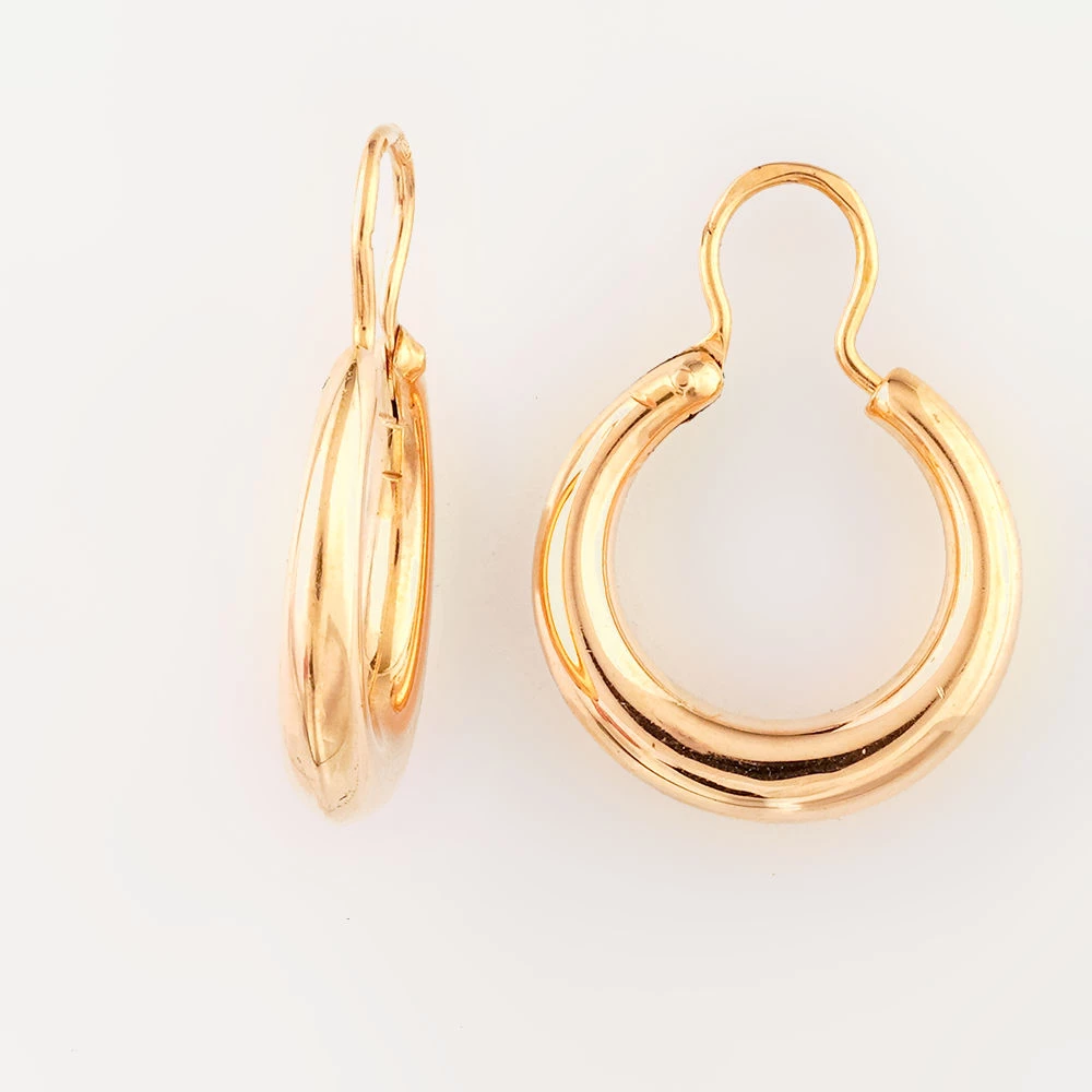 Серьги из красного золота 583 пробы