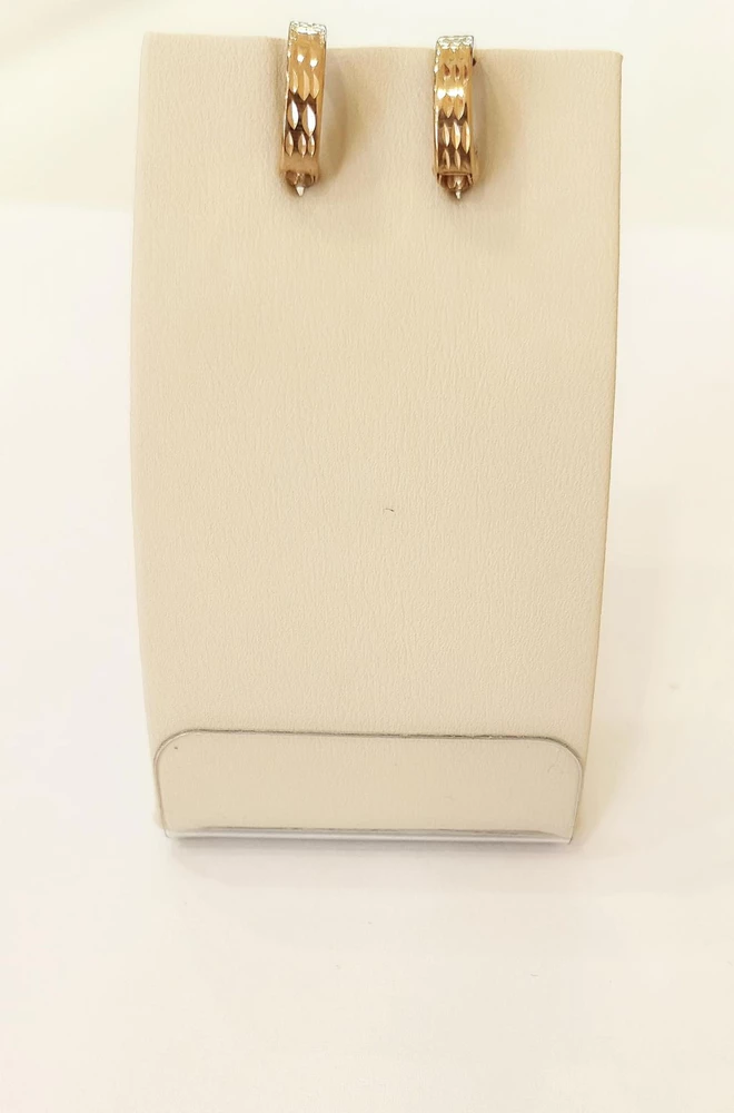 Серьги из красного золота 585 пробы