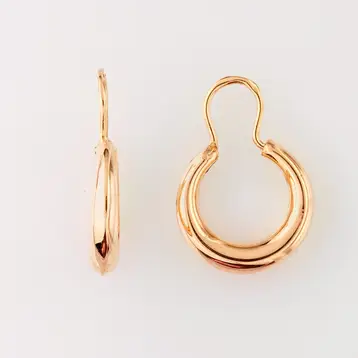 Серьги из красного золота 585 пробы