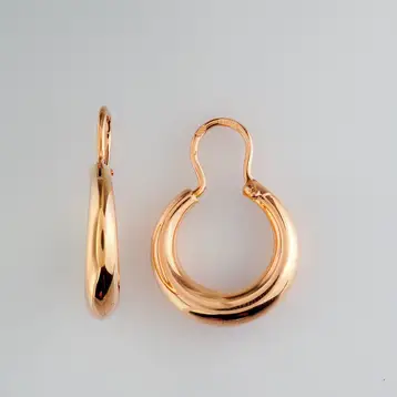 Серьги из красного золота 585 пробы