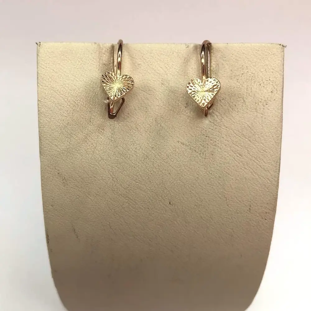 Серьги из красного золота 585 пробы