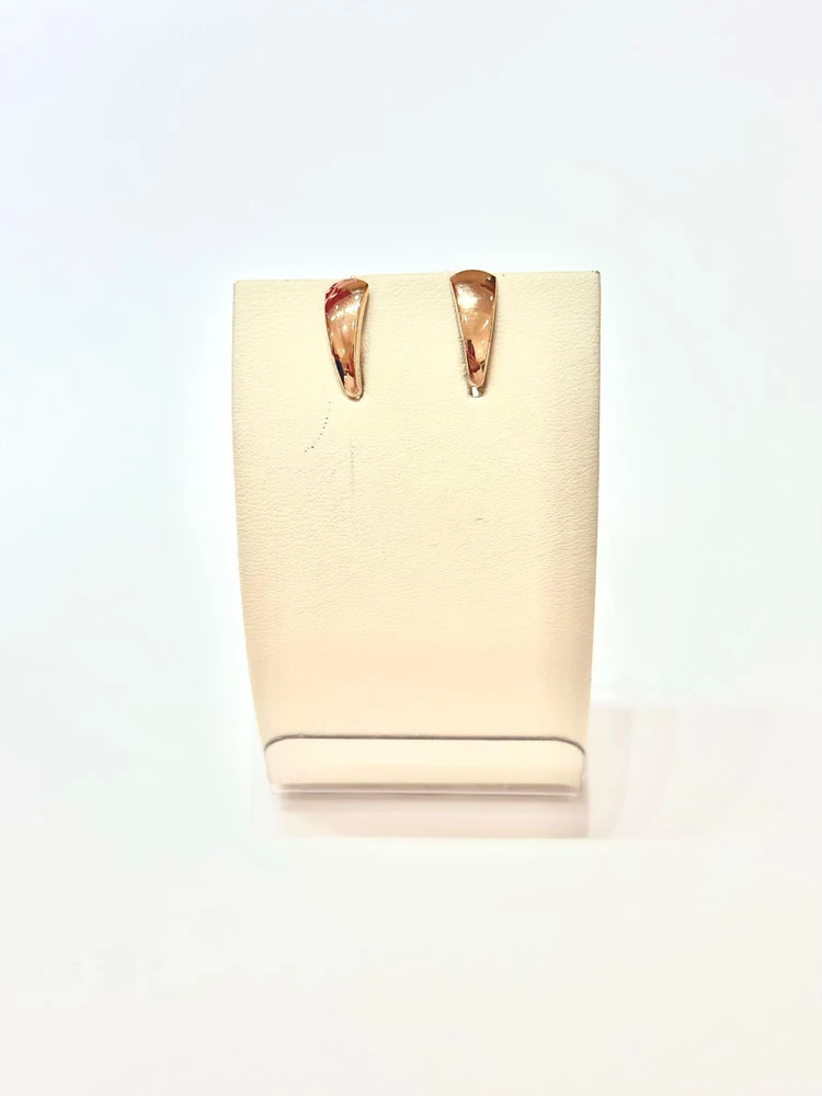 Серьги из красного золота 585 пробы