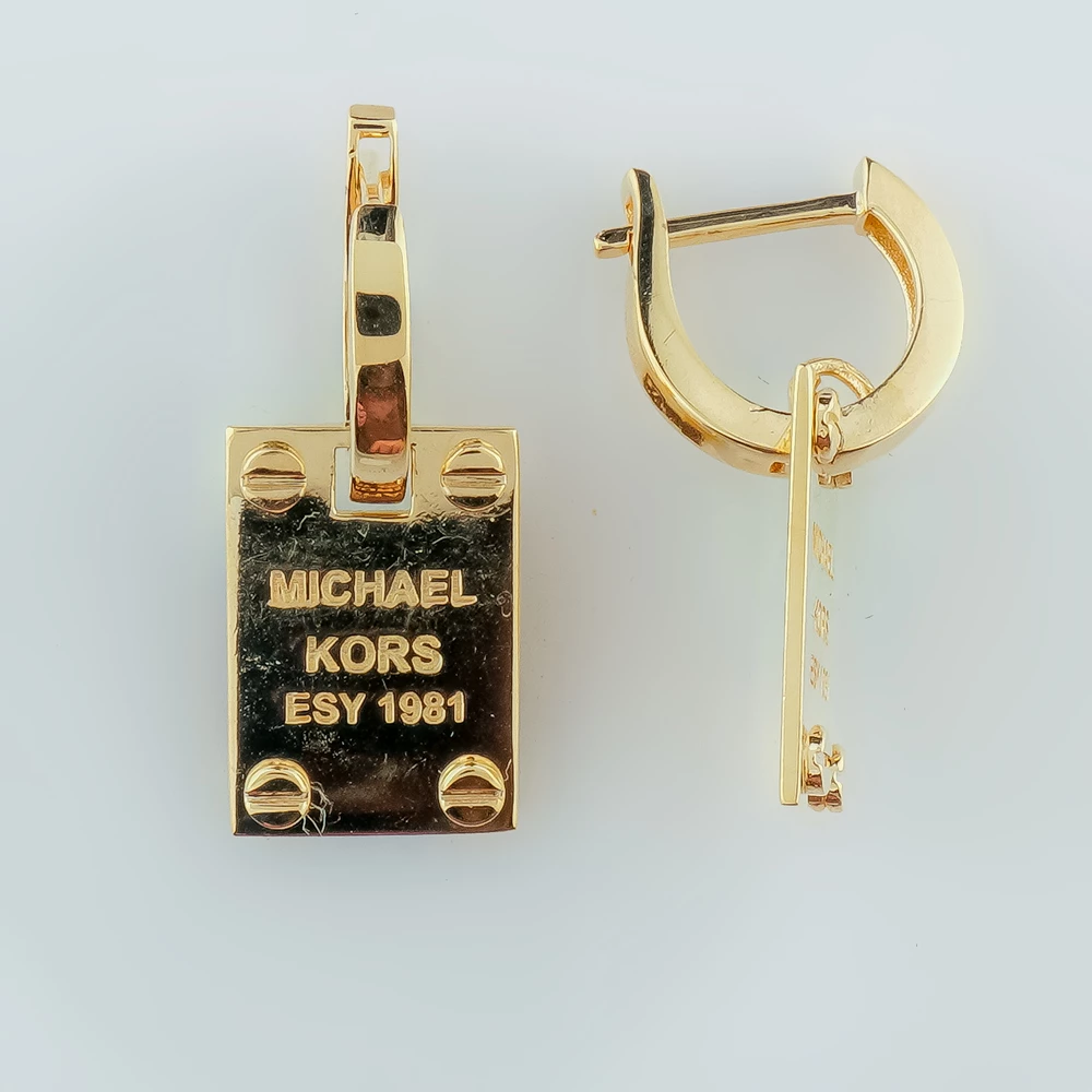 Серьги из желтого золота 585 пробы