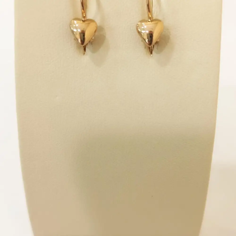 Серьги из красного золота 585 пробы