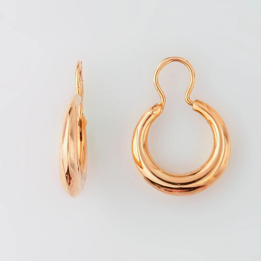 Серьги из красного золота 583 пробы