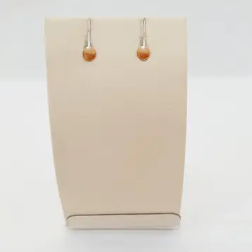 Серьги-продевки из красного золота 585 пробы