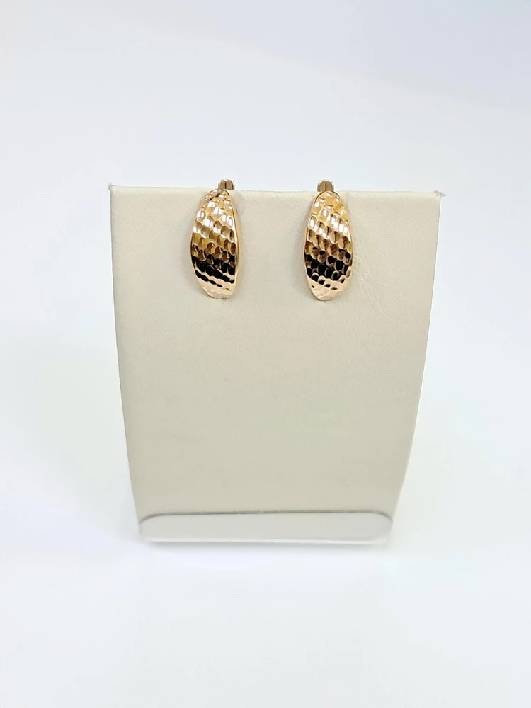 Серьги из красного золота 375 пробы