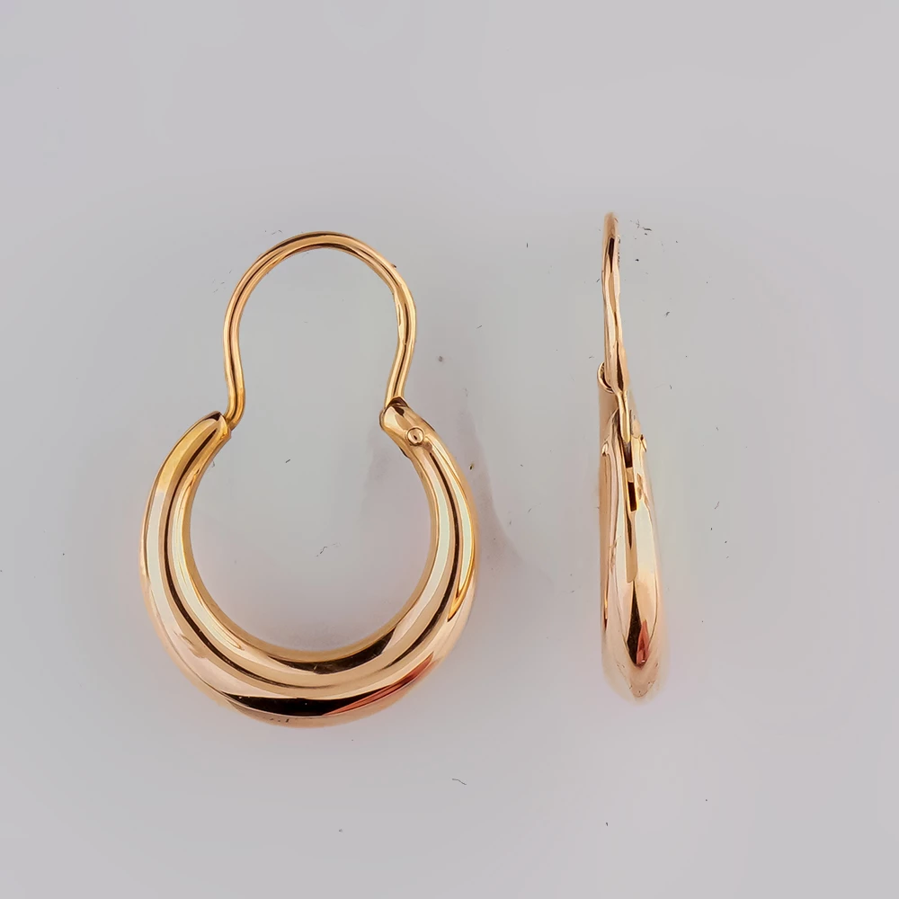 Серьги из красного золота 583 пробы