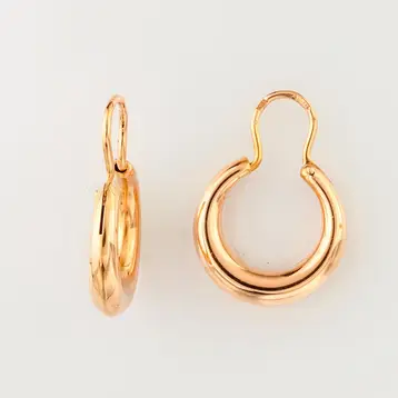Серьги из красного золота 585 пробы