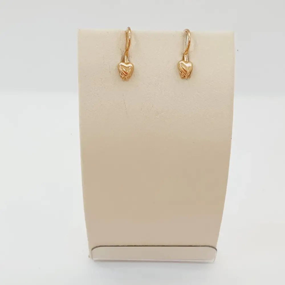 Серьги из красного золота 585 пробы