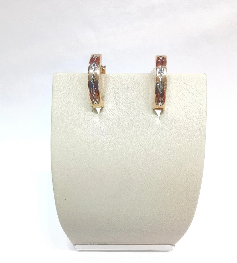 Серьги из красного золота 375 пробы