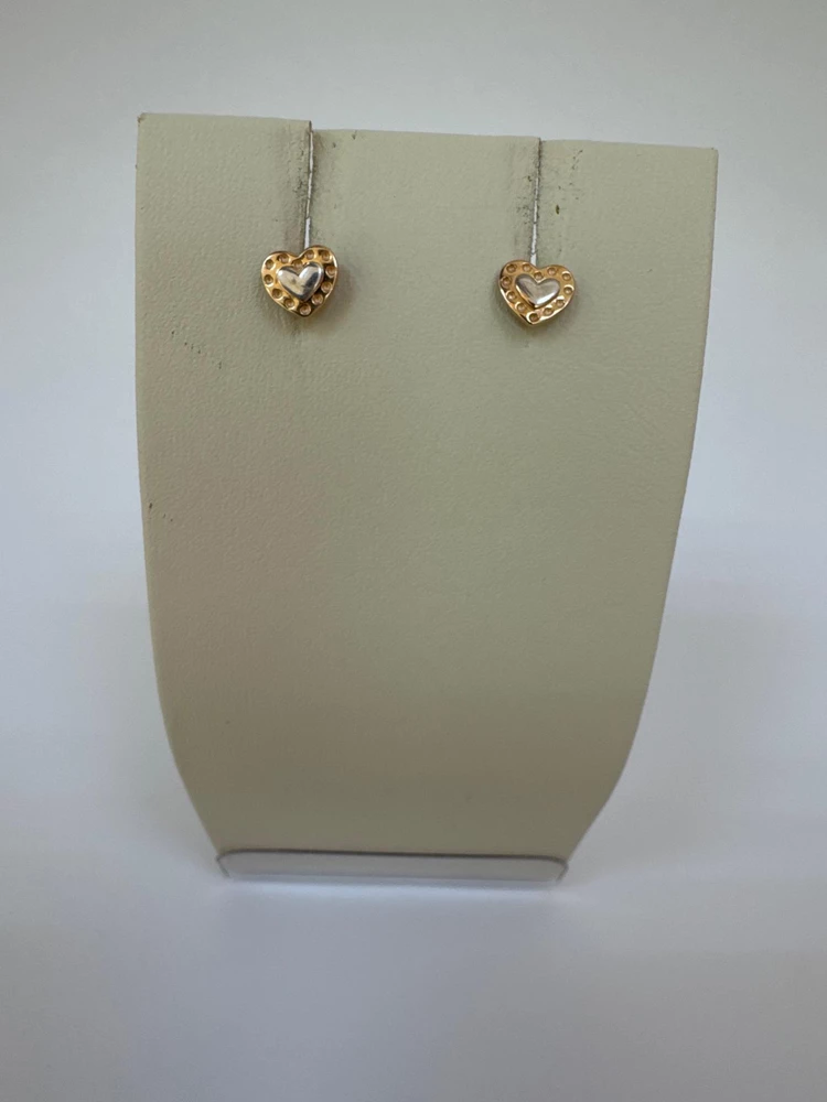 Серьги из красного золота 585 пробы