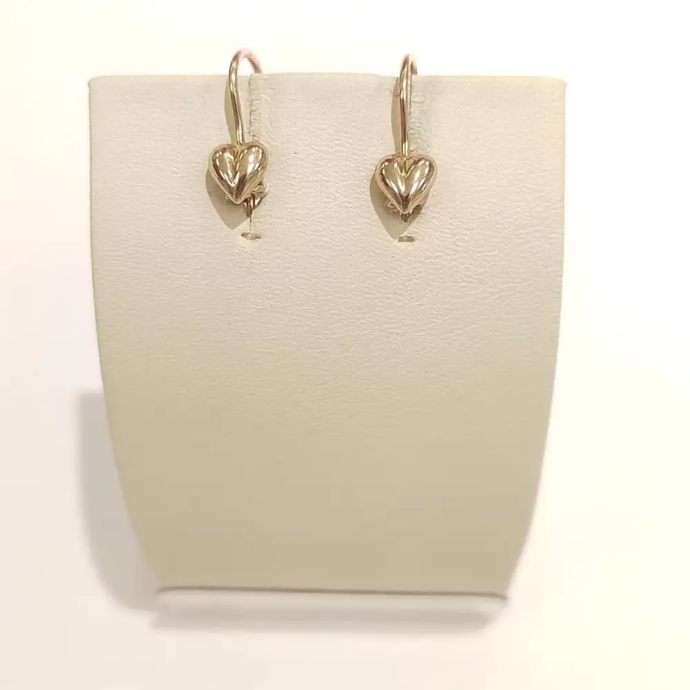Серьги из красного золота 585 пробы