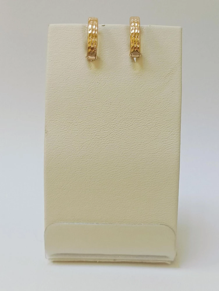 Серьги из красного золота 585 пробы