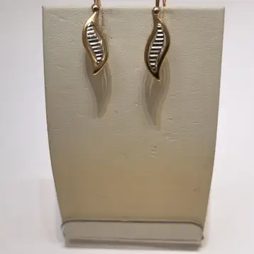 Серьги из красного золота 583 пробы