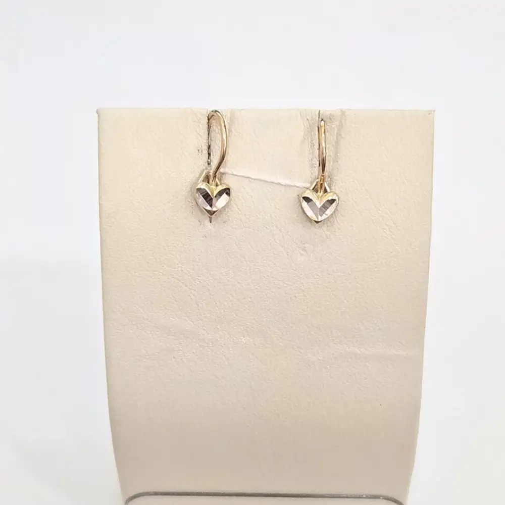 Серьги из красного золота 585 пробы