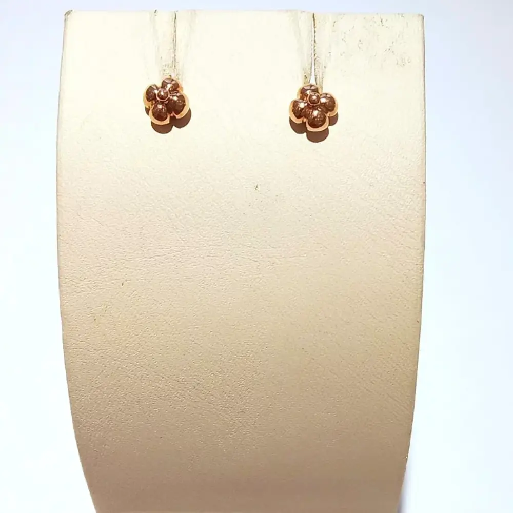 Серьги из красного золота 583 пробы