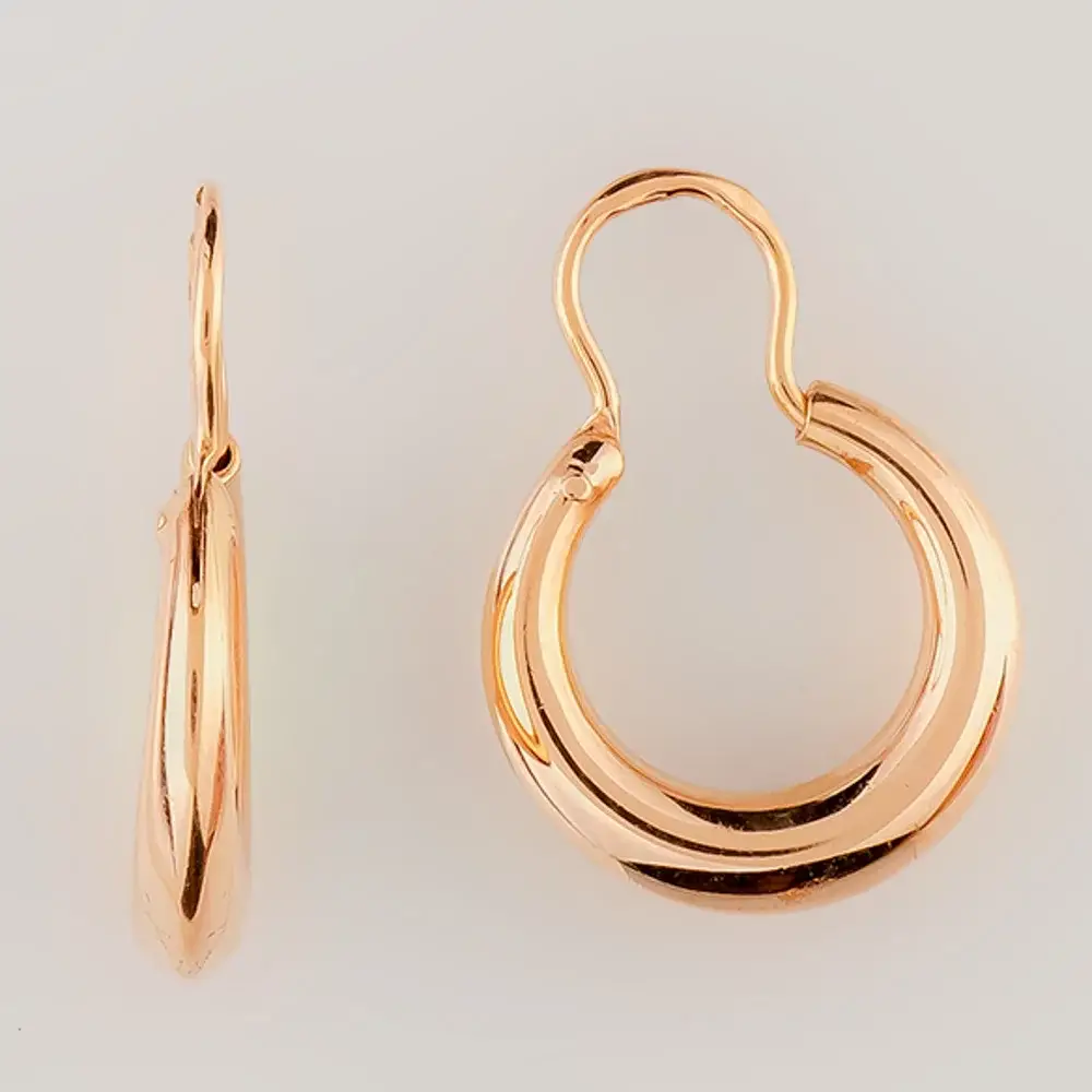 Серьги из красного золота 583 пробы