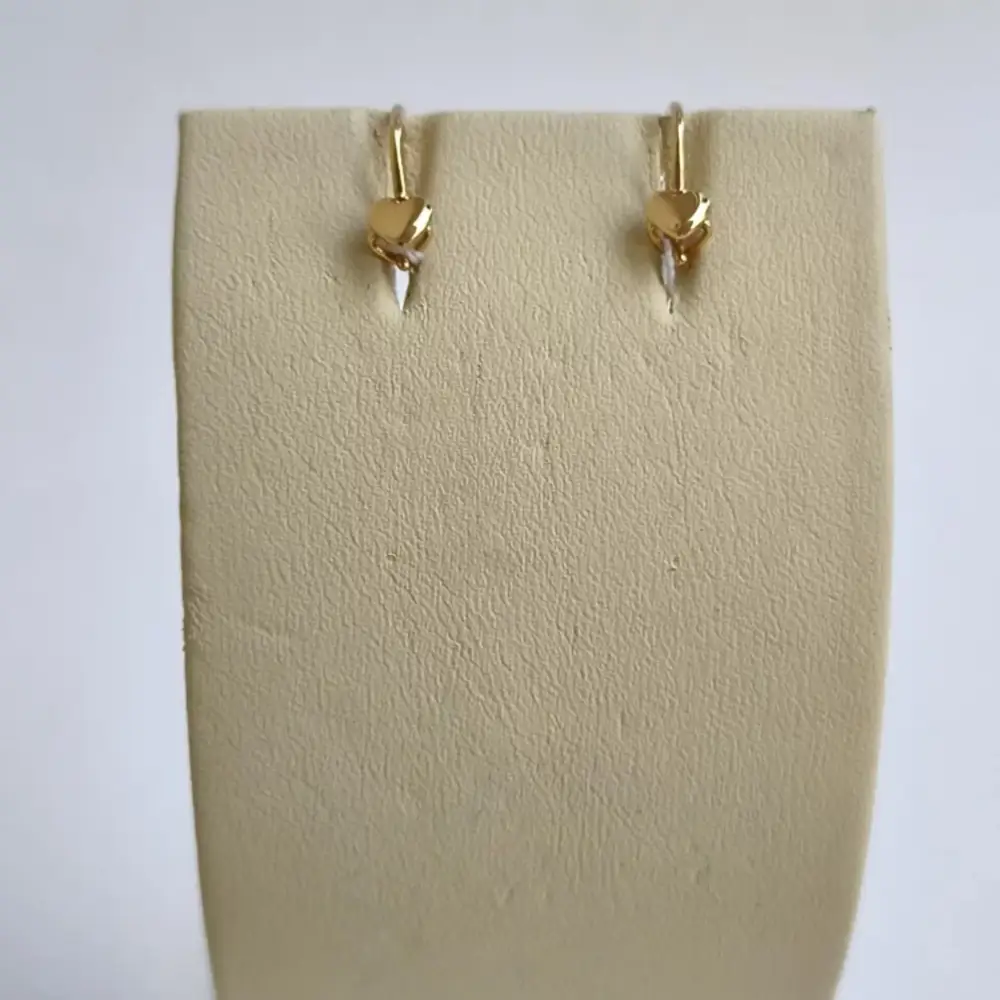 Серьги из красного золота 585 пробы