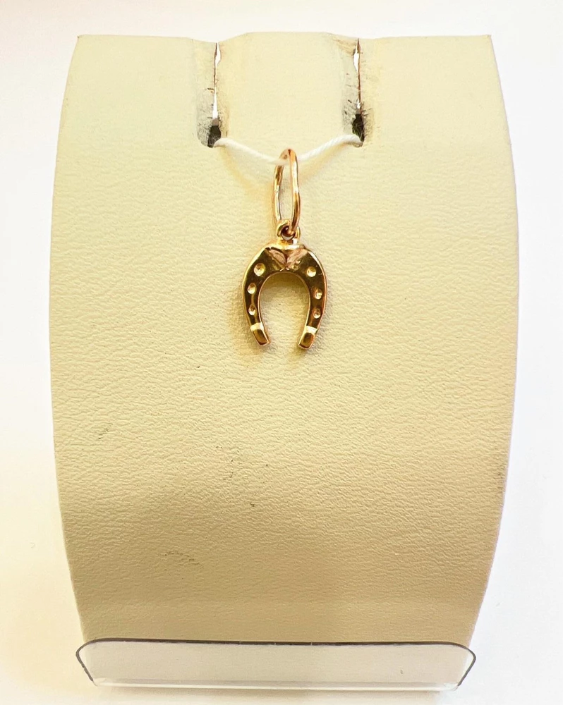 Подвес из красного золота 585 пробы